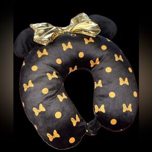 Disney Neck Pillow with Gold Accents